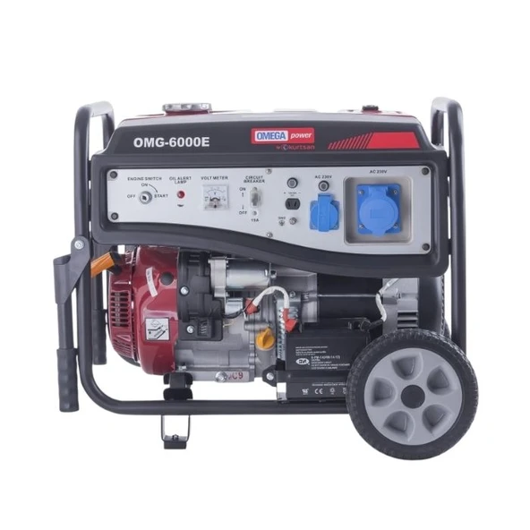 Omega Omg 6000e Otomatik 6 Kva Monofaze Benzinli Jeneratör