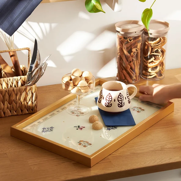 Farina Tepsi Gold 31x46 cm - 2