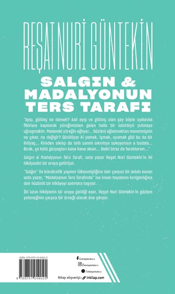 Salgın - Madalyonun Ters Tarafı ( Yeni Kapak ) ürün görseli