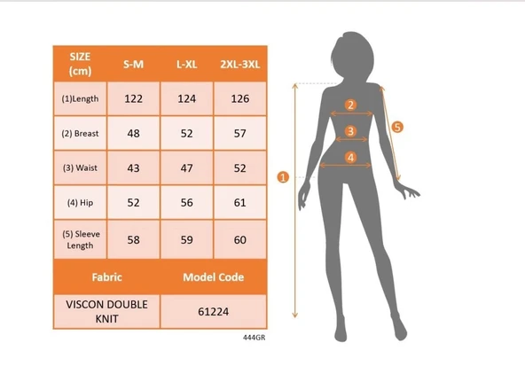 MDB Kadın Uzun Kollu önden Fermuarlı Ithal Krep Elbise - Resim 5