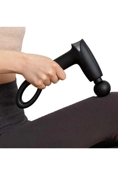 Glr Kh-555 Taşınabilir Şarjlı Titreşimli Kas Masaj Cihazı 4 Başlıklı  Hediye Seti - 6