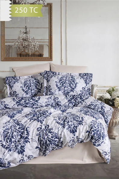 Varol 250 TC Bambu Karışımlı Pamuk Saten Nevresim Takımı – Family Size - TİVOLİ - Resim 2