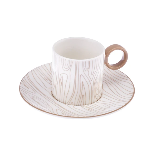 Ayda 6 Kişilik Kahve Fincan Takımı 90 ml - 2