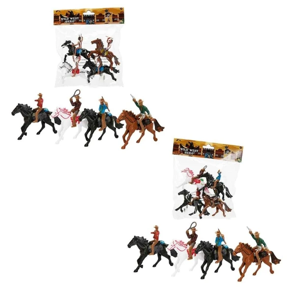 4960 NessiWorld-RST-WES-KOVBOY OYUN SET POŞETLİ KRTL 2A ürün görseli