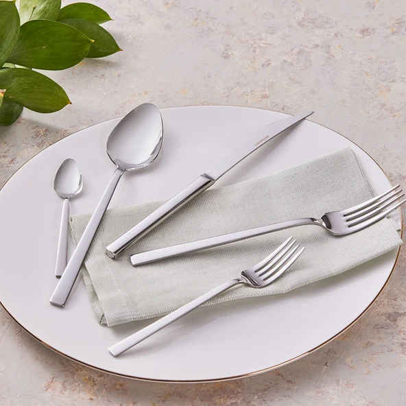 Talia 60 Parça 12 Kişilik Kutulu Çatal Kaşık Bıçak Takımı - 2