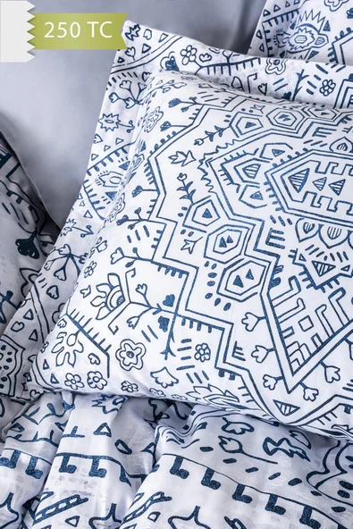 Varol 250 TC Bambu Karışımlı Pamuk Saten Nevresim Takımı – Çift Kişilik - JESOLO - Resim 3