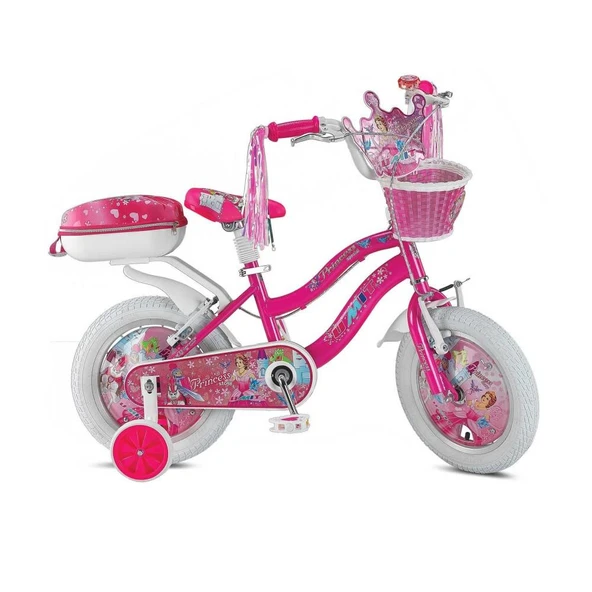 Ümit Princes 14 Jant Çocuk Bisikleti Pembe - Resim 2