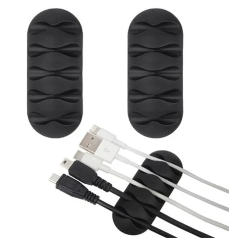 Kablo Tutucu 5 Kanallı 3lü Siyah ürün görseli