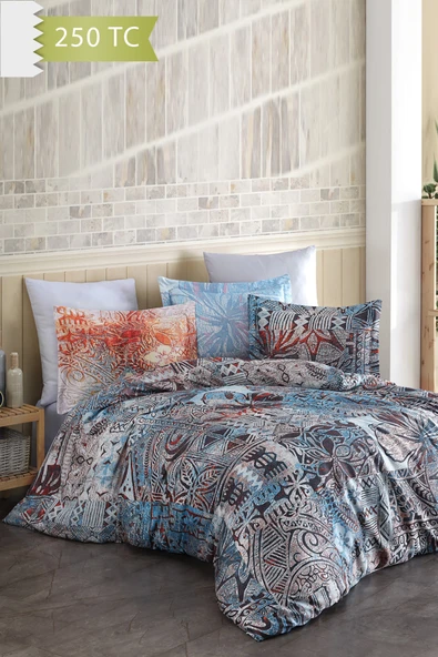 Varol 250 TC Bambu Karışımlı Pamuk Saten Nevresim Takımı – Family Size - GRAMERCY ürün görseli