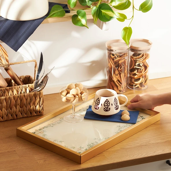 Foresta Tepsi Gold 31x46 cm - 2