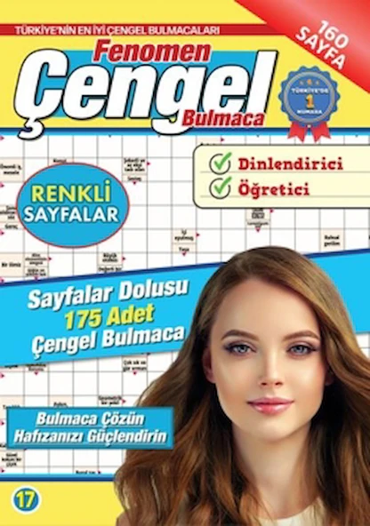 Fenomen Çengel Bulmaca 17 / Bertan Kodamanoğlu / Maxi Yayıncılık / 9786256138353 ürün görseli