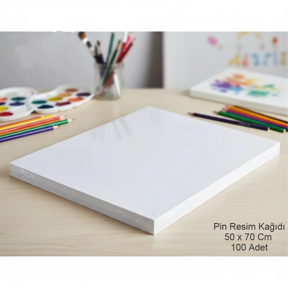 Pin Resim Kağıdı 50 x 70 Cm 100 Lü  1 Paket ürün görseli