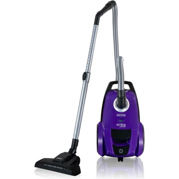 Arnica Lotus Toz Torbalı Elektrik Süpürgesi – HEPA Filtre, 4.5 L Kapasite, Kuru Temizlik ve Yüksek Emiş Gücü - Resim 6
