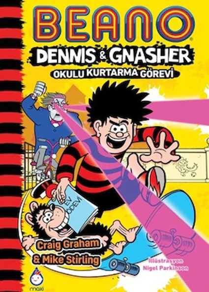 Beano Dennıs&Gnasher Okulu Kurtarma Görevi / Craig Graham / Maxi Yayıncılık / 9786256138209 ürün görseli