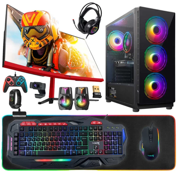 Turbox Tx5012 Ryzen 5 3600 32GB 512GB SSD RX560 4GB 23.6 100Hz Curved Sistem Tavsiyesi