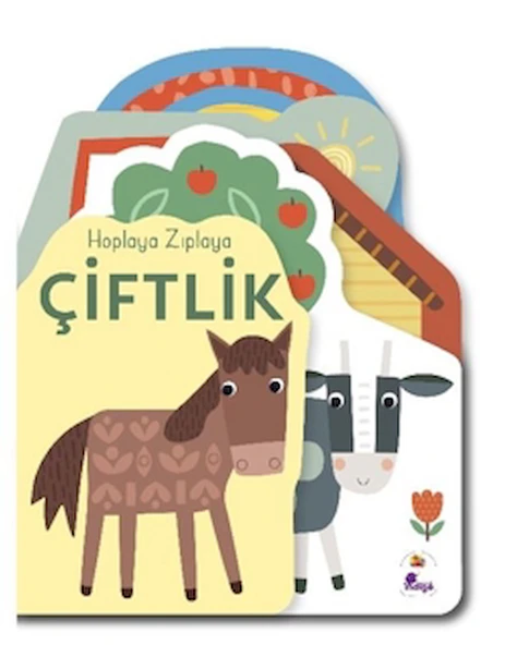 Hoplaya Zıplaya Çiftlik / Kolektif / İndigo Çocuk / 9786256772601 / Ciltli ürün görseli