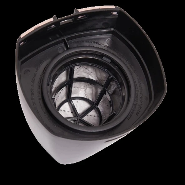 Korkmaz A920-02 Tempratik Rosagold/siyah Dikey Elektrikli Süpürge - Resim 4