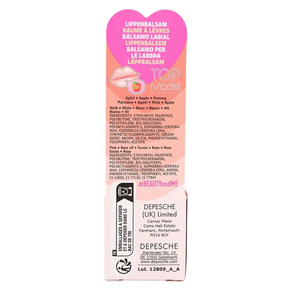 Top Model Kalp Dudak Balsamı Elma 412809 - Resim 2