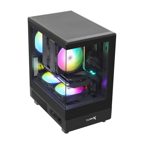 Turbox Tx4010 Ryzen 5 5500 16GB DDR4 512GB NVMe 4GB RX550 GDDR5 23.6 100Hz DUAL Curved Oyun Hazır Sistem - 2