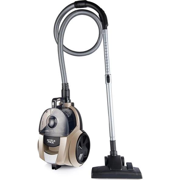 Arnica Pika Turbo ET14411 Toz Torbasız Elektrikli Süpürge Rose Gold - Resim 2