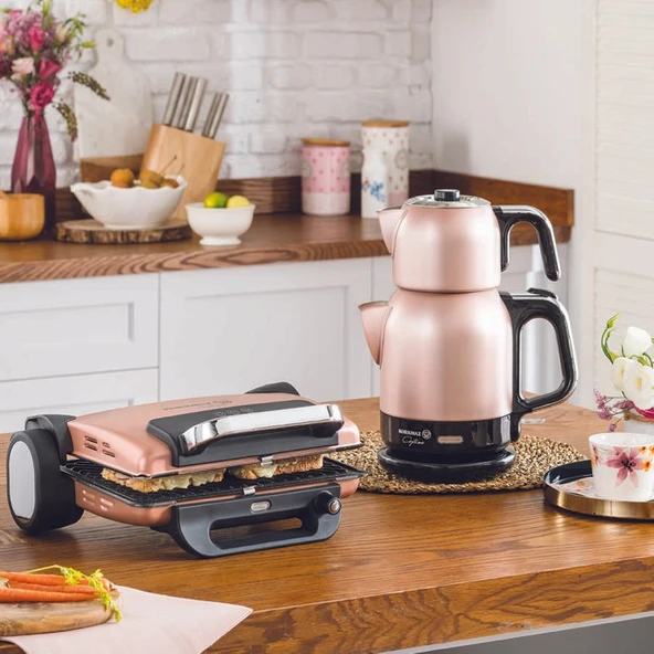 Korkmaz Tostema Rosagold Maxi Tost Makinesi - Resim 2