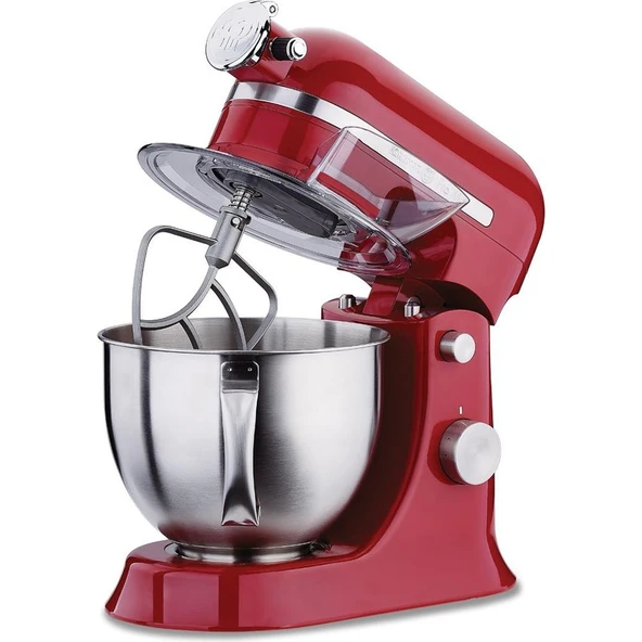 Korkmaz Pro-Mix Standlı Mikser 1600W 4.7 Lt Paslanmaz Çelik Kase 11 Kademeli Hız Ayarı Döküm Gövde ürün görseli