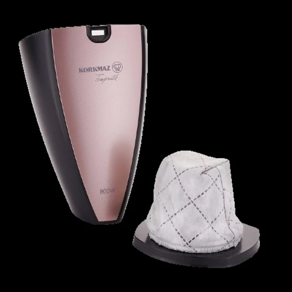 Korkmaz A920-02 Tempratik Rosagold/siyah Dikey Elektrikli Süpürge - Resim 3