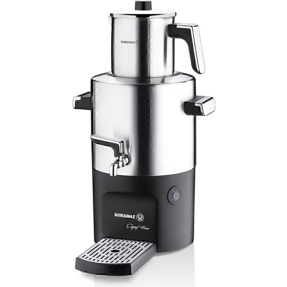 Korkmaz Çayşef Home Semaver InoxSatin - Resim 2