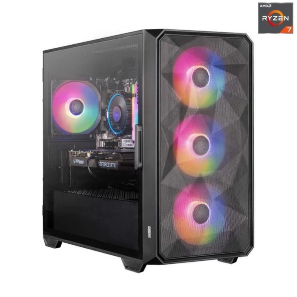 Dragos DRx7367 Ryzen 7 7700 32GB DDR5 1TB M.2 NVMe SSD 8GB RTX4060 Oem Paket ürün görseli