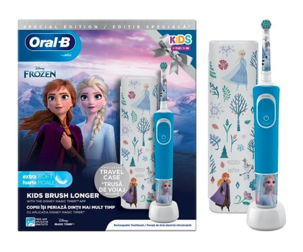 Oral-B Pro Çocuk Elektrikli Diş Fırçası Frozen Özel Sürüm