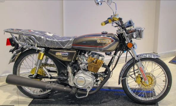 Kuba Çita 50-rx Gold Motosiklet Gri
