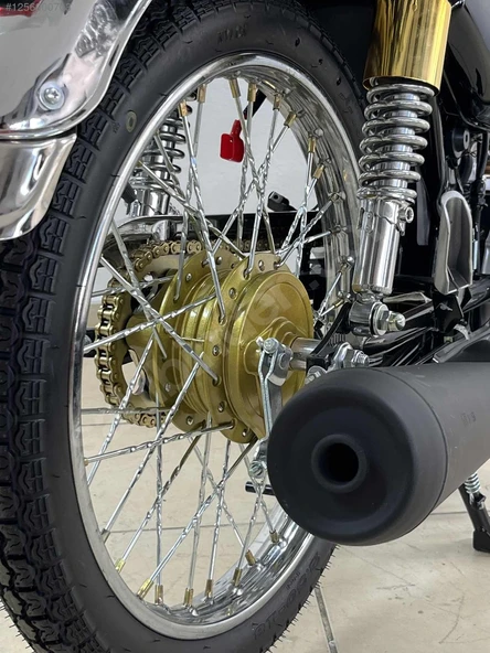 Kuba Çita 50-rx Gold Motosiklet Siyah - 4