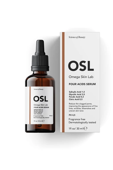 Osl Omega Skin Lab Four Acids Serum 30 ml - 3