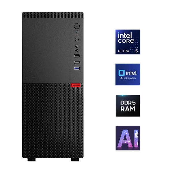 Turbox Intel Core Ultra 5 225 32GB DDR5 Ram 1TB M.2 NVMe SSD Yapay Zekalı Sistem Tavsiyesi ürün görseli