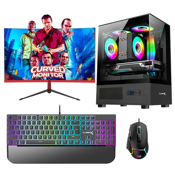 Turbox Tx5993 Ryzen 7 5700X 32GB 1TB NVMe 12GB RTX3060 23.6 165Hz Curved Oem Paket ürün görseli