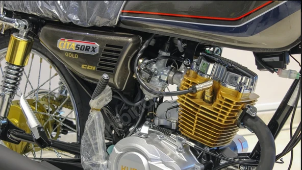 Kuba Çita 50-rx Gold Motosiklet Gri - 4