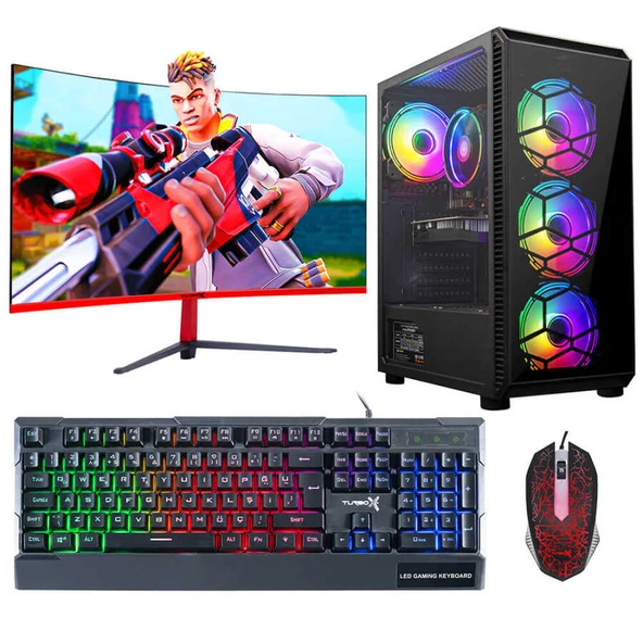Turbox Tx5155 i5 9400F 16GB Ram 512GB SSD 4GB GT740 23.6 100Hz Curved Sistem Tavsiyesi