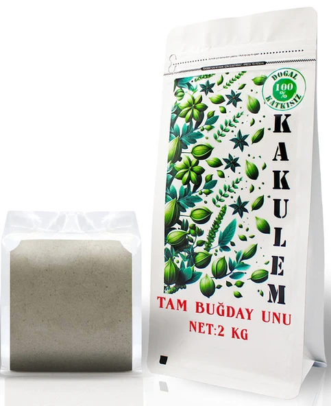 KAKULEM SERTİFİKALI Tam Buğday Unu 2 KG Özü Yüksek Ata Tohum ürün görseli