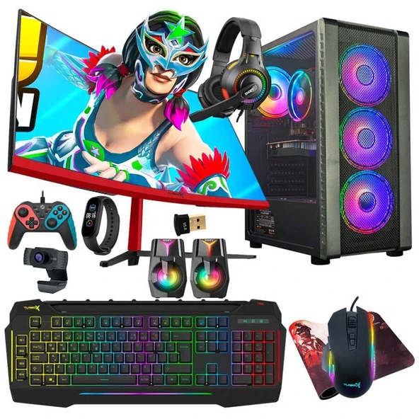 Turbox Tx5415 i5 6400 16GB Ram 512GB SSD 4GB Ekran Kartı 23.6 inç Curved Oem Paket ürün görseli