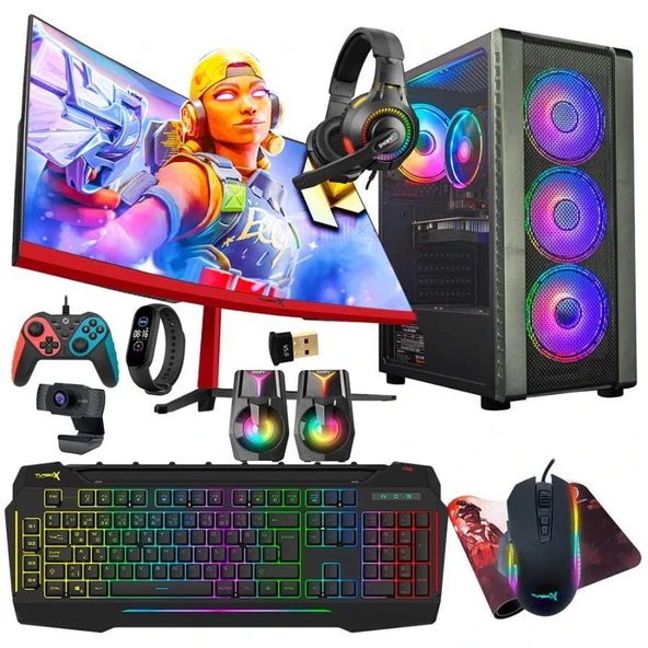 Turbox Tx5427 i5 6400 16GB Ram 512GB SSD 4GB GTX1050Ti 23.6 100Hz Curved Sistem Tavsiyesi