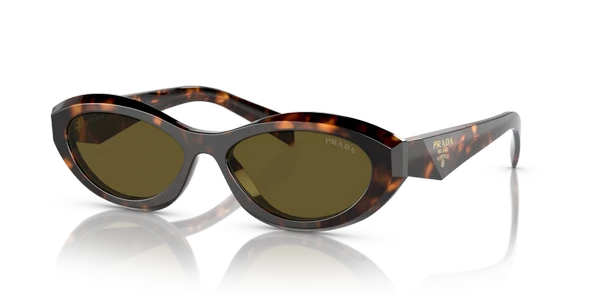 Prada PR 26ZS 14L09Z Honey Tortoise-Dark Brown Kadın Güneş Gözlüğü ürün görseli