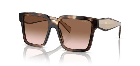 Prada PR 24ZS 07R0A6 Caramel Tortoise-Brown Kadın Güneş Gözlüğü ürün görseli