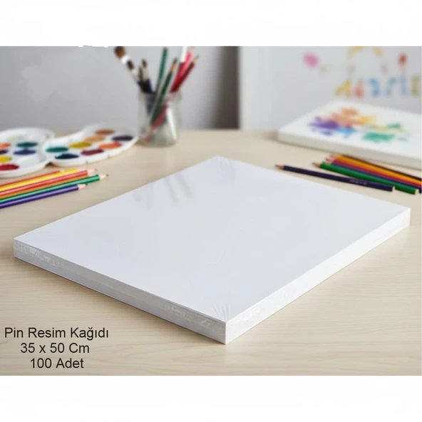 Pin Resim Kağıdı 35 X 50 Cm 100 Lü  1 Paket ürün görseli