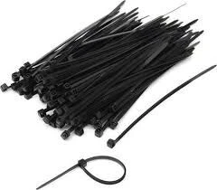 Tork Kablo Bağı Cırt Kelepçe 4,8 mmx430 mm Siyah 100 'Lü Paket - 3