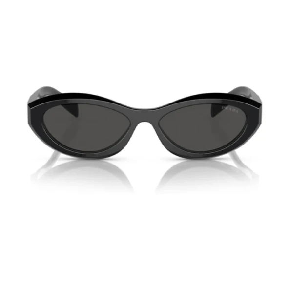 Prada PR 26ZS 16K08Z Black-Dark Grey Kadın Güneş Gözlüğü - Resim 2