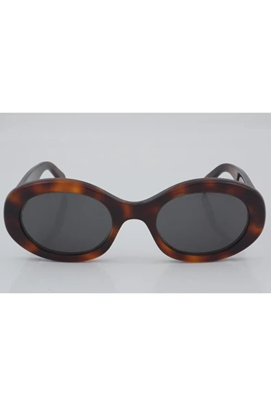 Celine CL 40194U 53A 52 - 01 Güneş Gözlüğü - Leopar - Resim 2