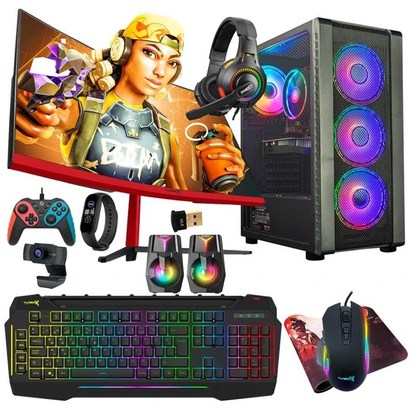 Turbox Tx5421 i5 6400 16GB Ram 512GB SSD 8GB RX580 23.6 inç Curved Sistem Tavsiyesi