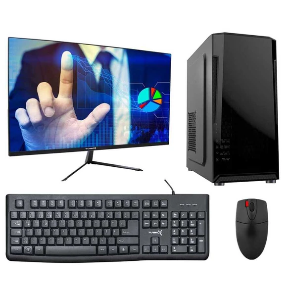 Turbox Tx5258 Intel Core i5 7400 16GB DDR4 256GB SSD 23.8 inç FHD Monitör Sistem Tavsiyesi ürün görseli