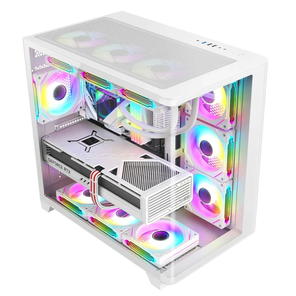 Dragos DRx7865 Ryzen 7 7800X3D 32GB DDR5 2TB GEN4 NVMe 12GB RTX5070 24.5 İnç 500Hz 1ms Oem Paket - Resim 4