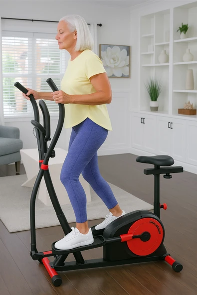 Kochler 2'si 1 Arada Dikey Eliptik Kondisyon Bisikleti - 5